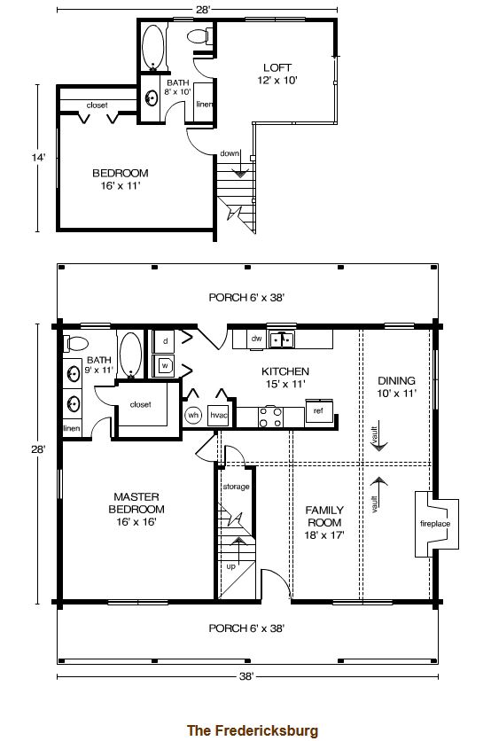 Satterwhite Fredricksburg Floor Plan