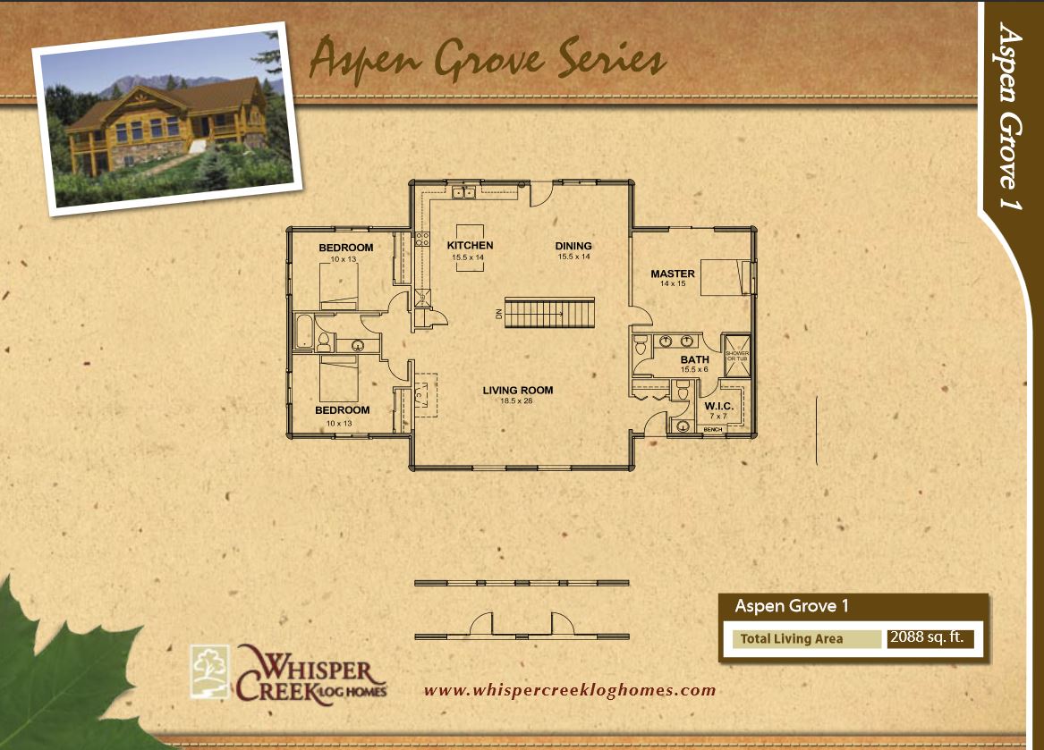 Whisper Creek Aspen Grove Floor Plan