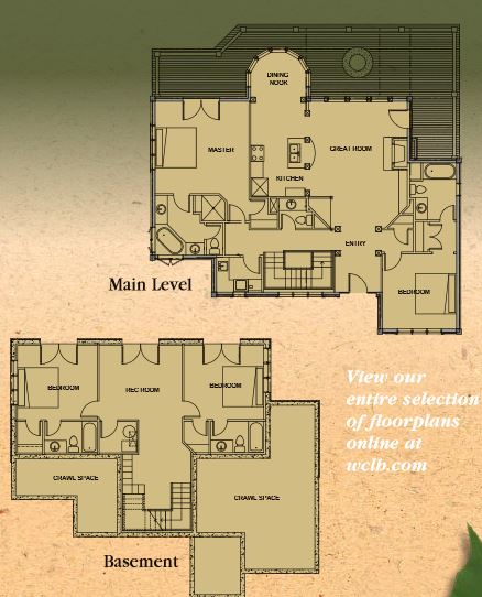 Whisper Creek Forest Ridge Floor Plan