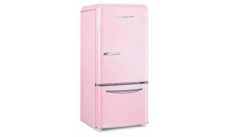Vintage fridge Elmira-Stove-Works-Northstar-Model-1950---Light-Pink
