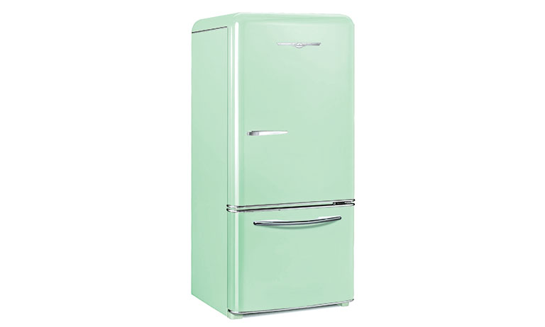 Vintage fridge Elmira-Stove-Works-Northstar-Model-1950---Mint-Green